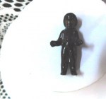 black mini dollhouse doll